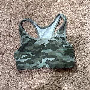 PINK Victoria's Secret Camouflage Sports Bra
